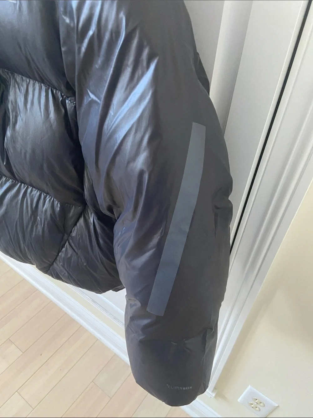 Adidas Mens ZNE Puffer Jacket Black XL NWT